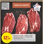 Viande bovine : basse côte ou basse côte à griller à Intermarché Super dans Espalais