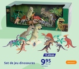 Set de jeu dinosaures en promo chez Action Quimper à 9,95 €