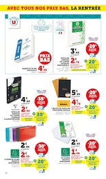 Offre Classeur dans le catalogue Hyper U du moment à la page 12