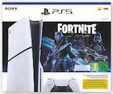PACK CONSOLE PS5 SLIM EDITION STANDARD - FORTNITE - SONY en promo chez Hyper U Draguignan à 549,99 €