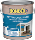 Wetterschutz-Farbe Angebote von Bondex bei toom Baumarkt Stralsund für 14,99 €