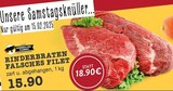 RINDERBRATEN FALSCHES FILET Angebote von JUNGBULLEN FLEISCH bei EDEKA Bottrop