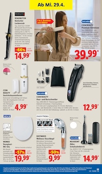 Rasierer im Lidl Prospekt "LIDL LOHNT SICH" mit 68 Seiten (Darmstadt)