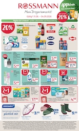 Weichspüler im Rossmann Prospekt in Pforzheim Aktueller Rossmann Prospekt mit Weichspüler, "Mein Drogeriemarkt", Seite 1