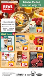 REWE Prospekt für Münster mit 23 Seiten REWE Prospekt "Dein Markt" für Münster, 23 Seiten, 26.01.2026 - 31.01.2026