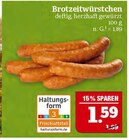 Brotzeitwürstchen Angebote bei Marktkauf Altenburg für 1,59 €