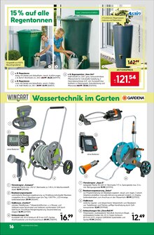 Regenwassertank im BayWa Bau- und Gartenmärkte Prospekt "Hier bin ich gern" mit 24 Seiten (Würzburg)