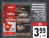 Espresso, Café Decaffeinato, Qualita Rossa oder Crema e Gusto im Angebot bei EDEKA in Freiberg Espresso, Café Decaffeinato, Qualita Rossa oder Crema e Gusto Angebote von Lavazza bei EDEKA Freiberg für 3,99 €
