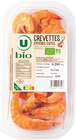 Promo CREVETTE ENTIERE CUITE U BIO à 2,90 € dans le catalogue U Express à Sèvres