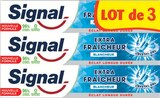 Dentifrice Extra Fraîcheur Blancheur - SIGNAL - Intermarché Super Dentifrice Extra Fraîcheur Blancheur - SIGNAL à 3,49 € dans le catalogue Intermarché Super