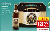 Franziskaner Premium Hefe Weißbier Angebote bei Netto Marken-Discount Unna für 13,99 €