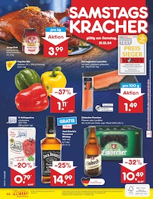 Jack Daniels im Netto Marken-Discount Prospekt "Aktuelle Angebote" mit 56 Seiten (Braunschweig)