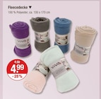 Fleecedecke von Viva im aktuellen V-Markt Prospekt für 4,99 €