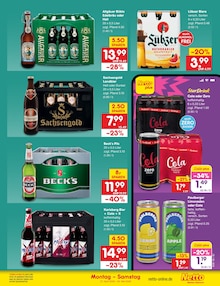 Bier im Netto Marken-Discount Prospekt "Aktuelle Angebote" mit 73 Seiten (Halberstadt)