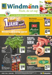 EDEKA Prospekt für Erwitte mit 24 Seiten EDEKA Prospekt für Erwitte: Aktuelle Angebote, 24 Seiten, 15.08.2022 - 20.08.2022