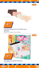 Prix et réduction Culotte dans le prospectus Action en cours Offre Culotte dans le catalogue Action du moment à la page 30