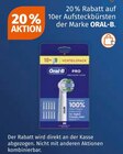 Aufsteckbürsten von ORAL-B im aktuellen Müller Prospekt für 