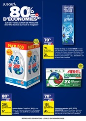 Lessive Angebote im Prospekt "Carrefour" von Carrefour Lessive Angebote im Prospekt "Carrefour" von Carrefour auf Seite 2