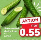 Gurke im aktuellen Kaufland Prospekt für 0,55 €