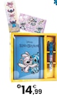 4 AGENDA AUTOCOLLANTS ET STYLO - STITCH ET ANGEL | 3 ans - Disney en promo chez JouéClub Strasbourg à 14,99 €