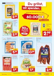 Bratwurst im Netto Marken-Discount Prospekt in Wismar Aktueller Netto Marken-Discount Prospekt mit Bratwurst, "Aktuelle Angebote", Seite 17
