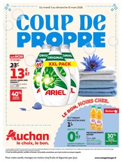 Prospectus Supermarchés Auchan Hypermarché en cours à Villeneuve-de-Berg et alentours, "COUP DE PROPRE", 28 pages, 03/03/2026 - 15/03/2026 Catalogue Supermarchés Auchan Hypermarché en cours à Villeneuve-de-Berg et alentours, "COUP DE PROPRE", 28 pages, 03/03/2026 - 15/03/2026