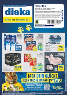 Bier im diska Prospekt "alles an deinem ort." mit 12 Seiten (Freiberg)