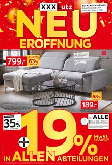 Wohnzimmertisch im aktuellen XXXLutz Möbelhäuser Prospekt (Dortmund) Wohnzimmertisch im XXXLutz Möbelhäuser Prospekt "NEUERÖFFNUNG" mit 16 Seiten (Dortmund)