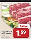Suppenfleisch mit Knochen im combi Prospekt zum Preis von 1,59 €