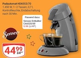 Padautomat HD6553/70 im Angebot bei GLOBUS in Erlangen Padautomat HD6553/70 Angebote von Senseo bei GLOBUS Erlangen für 5,99 €