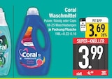 Waschmittel von Coral im aktuellen EDEKA Prospekt für 3,69 €