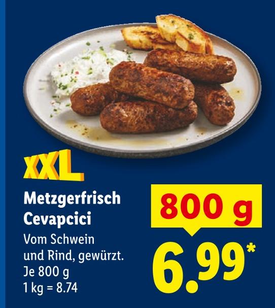 Metzgerfrisch Cevapcici