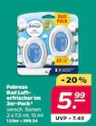 Bad Lufterfrischer im 2er-Pack von Febreze im aktuellen Netto mit dem Scottie Prospekt für 5,99 €