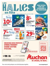 Prix et réduction Saumon Fumé dans le prospectus Auchan Hypermarché en cours Offre Saumon Fumé dans le catalogue Auchan Hypermarché du moment à la page 44