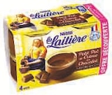 Petits pots de crème - La Laitière en promo chez Super U Petits pots de crème - La Laitière dans le catalogue Super U