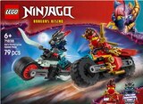 Ninjago Kais Motorradrennen im Angebot bei REWE in Gera Ninjago Kais Motorradrennen Angebote von LEGO bei REWE Gera für 8,99 €