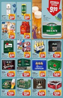 Bier im REWE Prospekt "Dein Markt" mit 33 Seiten (Recklinghausen)