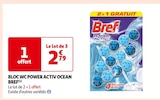 Bloc WC Power Activ Ocean(1) - Bref en promo chez Auchan Supermarché Épinal à 2,79 €