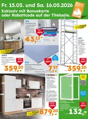 Aktueller Globus-Baumarkt Prospekt mit Küche, "Nach dem Feiertag so richtig sparen!", Seite 3