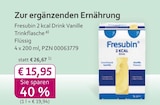 mea - meine apotheke - Fresubin 2 kcal Drink Vanille Angebot im Prospekt Fresubin 2 kcal Drink Vanille bei mea - meine apotheke im Prospekt "" für 15,95 €