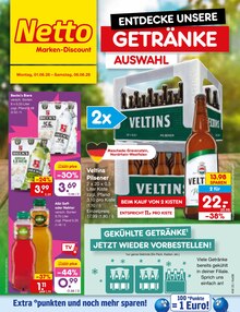 Veltins im Netto Marken-Discount Prospekt "Aktuelle Angebote" mit 66 Seiten (Neuwied)