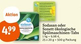 ökologische Spülmaschinen-Tabs von Sodasan oder Sonett im aktuellen tegut Prospekt für 4,99 €