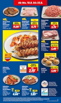 Hackfleisch im Lidl Prospekt "LIDL LOHNT SICH" mit 69 Seiten (Krefeld)