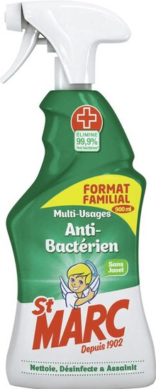 Nettoyant Multi-Usages - St marc - Géant Casino Nettoyant Multi-Usages - St marc à 1,54 € dans le catalogue Géant Casino "Faites vous-plaisir cet été !"