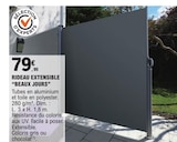 Rideau Extensible "Beaux Jours" - E.Leclerc à Aix-en-Provence Rideau Extensible "Beaux Jours" en promo chez E.Leclerc Aix-en-Provence à 79,95 €