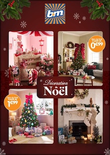 Prospectus B&M à Plaisir, "Décoration de Noël", 1 page de promos valables du 04/11/2025 au 24/12/2025