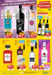 Rum im Netto Marken-Discount Prospekt "DER ORT, AN DEM DU IMMER AUSGEZEICHNETE PREISE FINDEST." mit 6 Seiten (Potsdam)