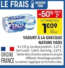 Yaourt à la grecque nature - Nestlé dans le catalogue Supeco