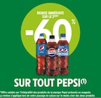 -60% REMISE IMMÉDIATE SUR LE 2ÈME SUR TOUT PEPSI à Intermarché dans Le Pin -60% REMISE IMMÉDIATE SUR LE 2ÈME SUR TOUT PEPSI à Intermarché dans Le Pin