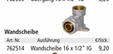 Wandscheibe für 9,20 € bei Holz Possling im Angebot Wandscheibe im aktuellen Holz Possling Prospekt